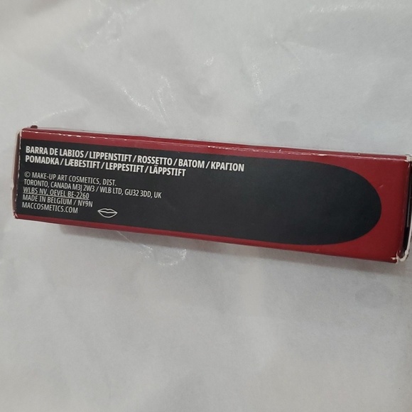 MAC cosmetics ring the alarm macximal matte lipstick brand new - Picture 2 of 10